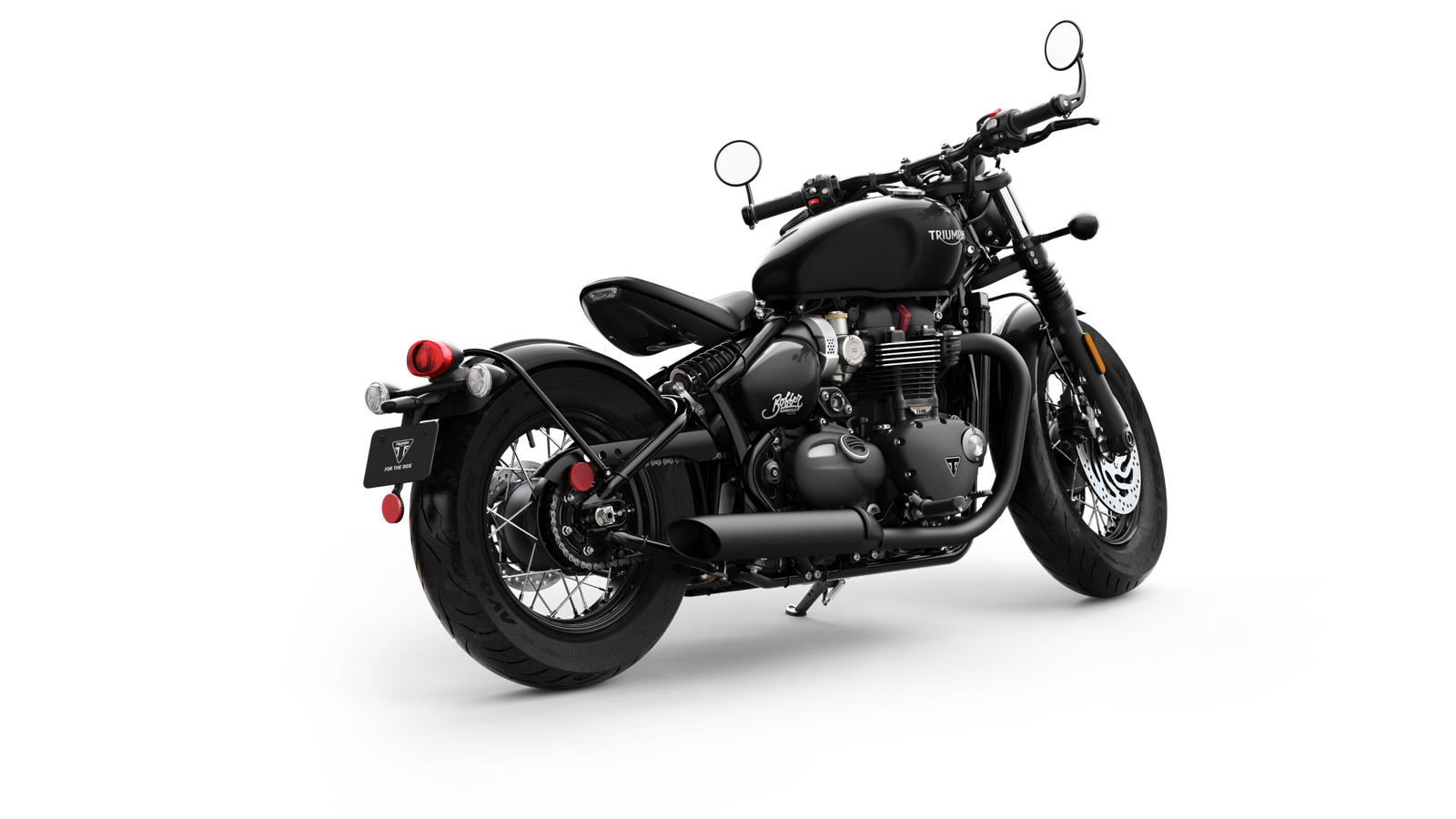 Triumph Bonneville Bobber Black debuts